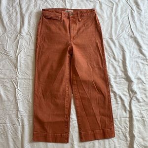 Madewell Women's Ankle & Cropped Jeans in Rust